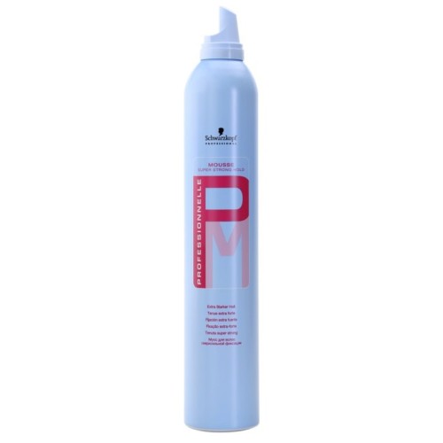 SCHWARZKOPF PROFESSIONNELLE MOUSSE FISSANTE EXTRA FORTE 500 ML