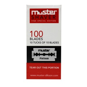 MUSTER SHAVER PLATINUM LAME...