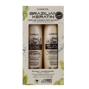 KAREOL BRAZILIAN KERATIN SHAMPOO + CONDITIONER