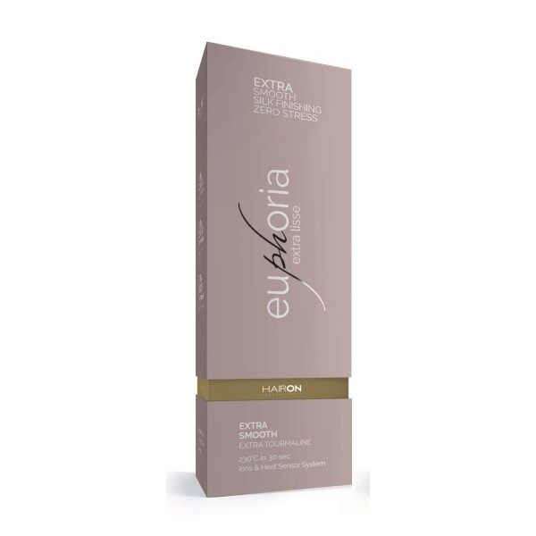 HAIRON THE NEW EUPHORIA EXTRA LISSE PIASTRA PROFESSIONALE