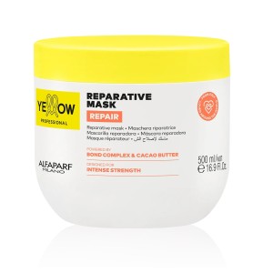 Yellow Professional Reparative Mask 500 ml – Maschera Riparatrice Capelli Danneggiati