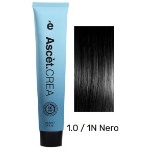 Ascet CREA 10 Minuti 1N Nero Colorazione Capelli Rapida Professionale 100 ml