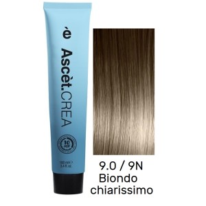Ascet CREA 10 Minuti 9N Biondo Chiarissimo Colorazione Capelli Rapida Professionale 100 ml