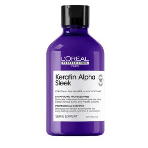 L'Oréal Professionnel Keratin Alpha Sleek Shampoo Senza Solfati Anticrespo 300 ml