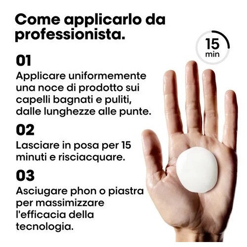 L'Oréal Professionnel Keratin Alpha Sleek Smooth Transformer Anticrespo 200 ml Trattamento Disciplinante