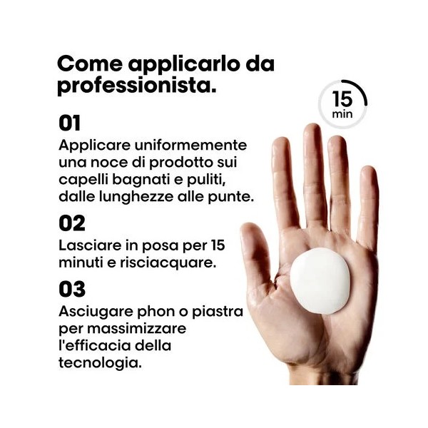 L'Oréal Professionnel Keratin Alpha Sleek Smooth Transformer Anticrespo 200 ml Trattamento Disciplinante