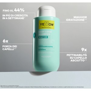 Yellow Professional Easy Long Shampoo 500 ml – Shampoo Acceleratore di Crescita 2