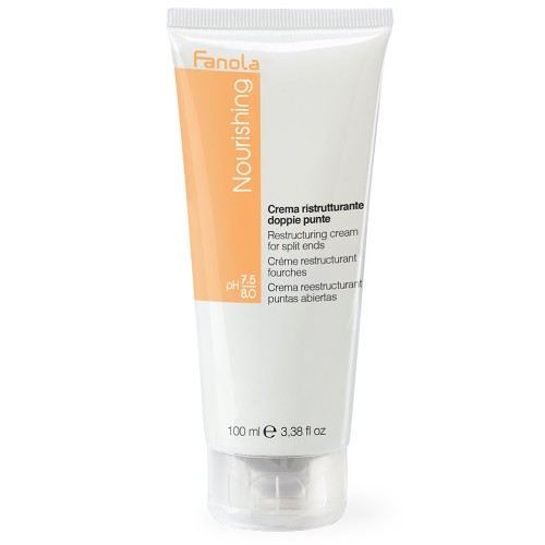 Fanola Nourishing Crema Ristrutturante Doppie Punte 100 ml trattamento anticrespo senza risciacquo