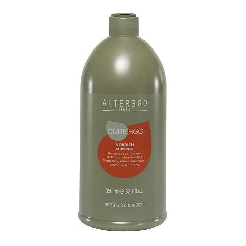 Alter Ego Italy CureEgo Nourish Shampoo 950 ml nutriente per capelli secchi danneggiati e sfibrati