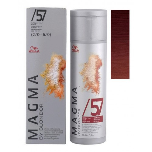 COLORAZIONE MAGMA /57 MOGANO SABBIA 120 GR WELLA