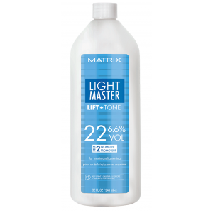 LIGHT MASTER LIFT & TONE OSSIDANTE 22 VOL. 6.6 % 946 ML MATRIX