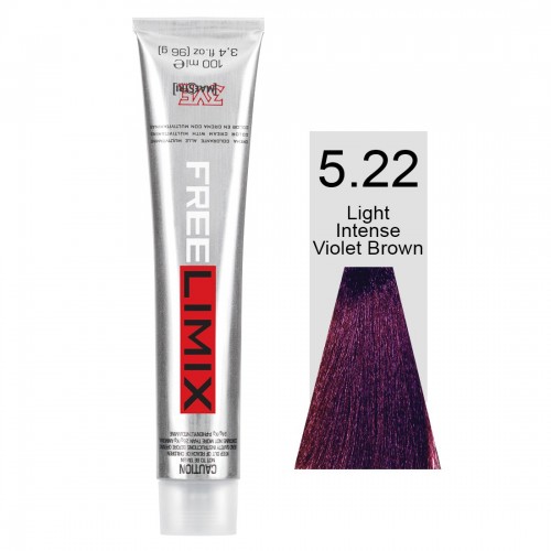 FreeLimix 100ml. 5.22 - Castano chiaro irisé intenso - Light Intense Violet Brown