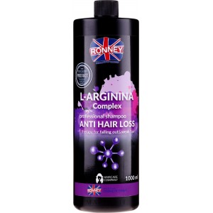 SHAMPOO ANTI HAIR LOSS L-ARGININA COMPLEX 1000 ML RONNEY
