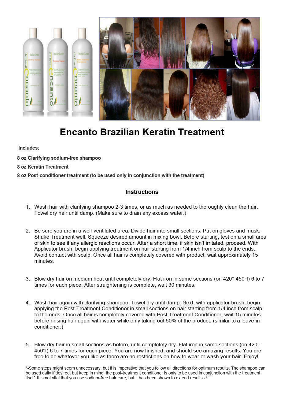 Encanto brazilian outlet keratin